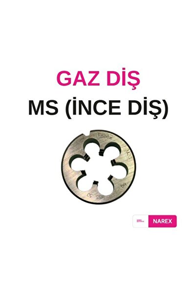 NAREX Gaz Diş Pafta MS - G 1/2