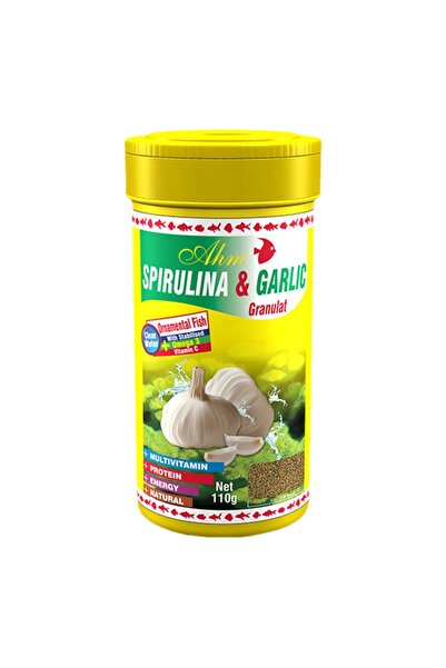 Ahm Spirulina Garlic Granulat 100 Ml SKT:09/2029