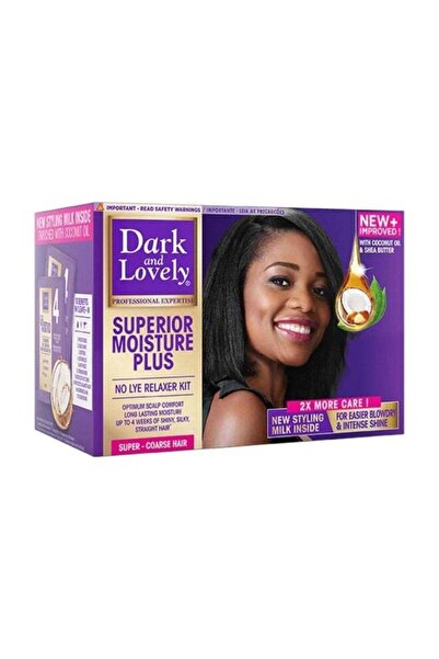 Dark & Lovely Superior Moisture Plus No Lye Relaxer Kit