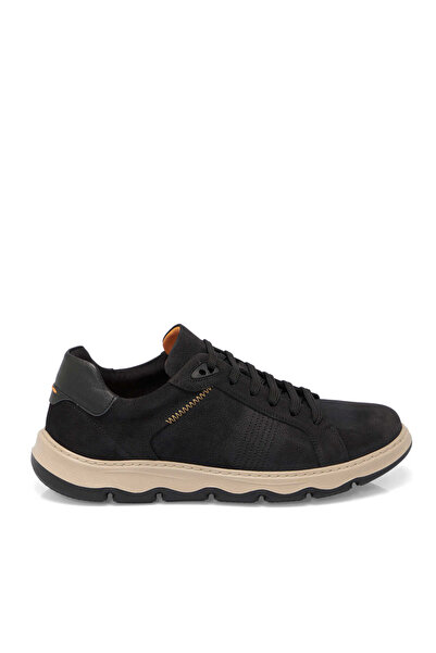 Tergan Siyah Hakiki Nubuk Deri Erkek Sneaker - E25S1AY57428-A64