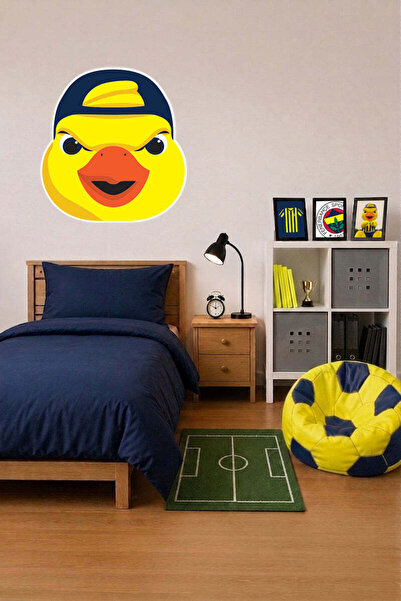Fenerbahçe Duvar Sticker Yellow Canary 45 cm - Lisanslı Orijinal