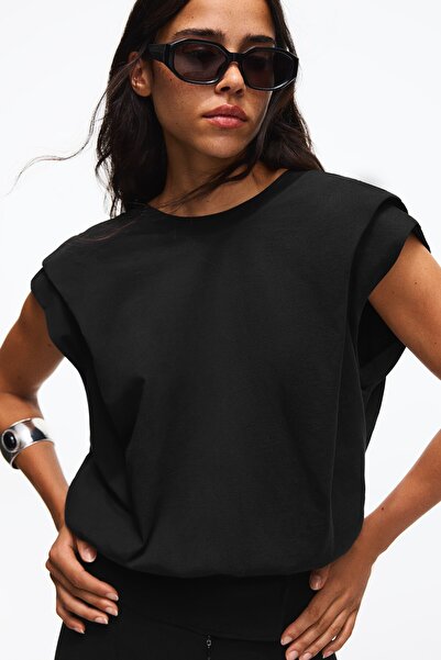 Bershka Sırt dekolteli pilili body
