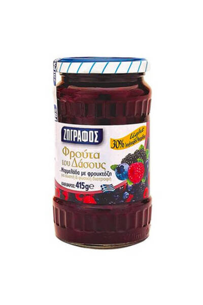 zografos ΖΩΓΡΑΦΟΣ ΜΑΡΜΕΛΑΔΑ ΜΕ ΦΡΟΥΚΤΟΖΗ 415gr. - (ΦΡΟΥΤΑ ΤΟΥ ΔΑΣΟΥΣ)