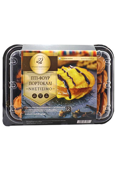TRIANTAFYLLOS ΤΡΙΑΝΤΑΦΥΛΛΟΣ ΠΤΙ-ΦΟΥΡ 400gr. - (ΠΟΡΤΟΚΑΛΙ) (ΝΗΣΤΙΣΙΜΟ)