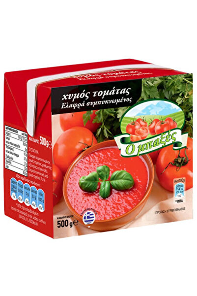 O Baxes Ο ΜΠΑΞΕΣ ΧΥΜΟΣ ΤΟΜΑΤΑΣ 500gr. - (ΕΛΑΦΡΑΣ ΣΥΜ/ΣΗΣ 7,5%)