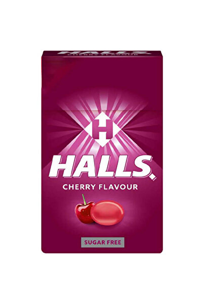 halls ΚΑΡΑΜΕΛΕΣ 12x28gr - (CHERRY) (SUGAR FREE) (ΚΟΥΤΙ)
