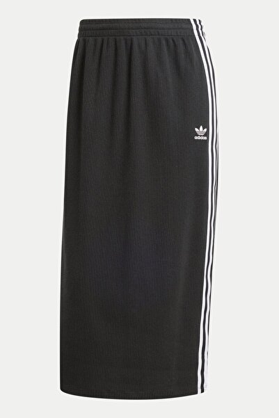 adidas Fustă midi de damă IY7279 Negru