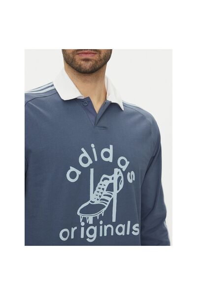 adidas Polo bărbați JD1090 Albastru