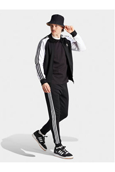 adidas Pantaloni de trening bărbați negri ADIDAS-IL2488