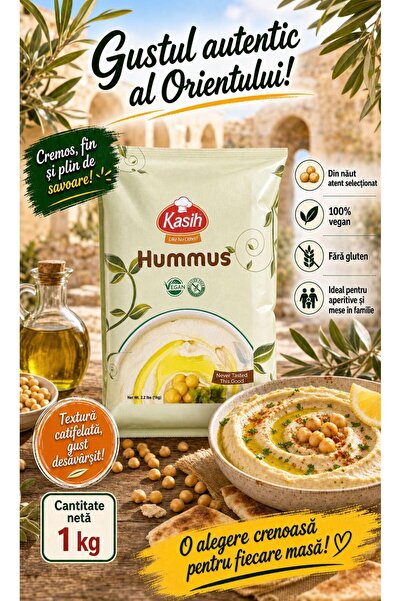 Generic Brand HUMUS VEGAN FREEE GLUTEN TAHINA KASIH 1KG
