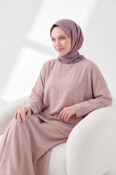 Silk Home Soft Eşarp Flow İndigo