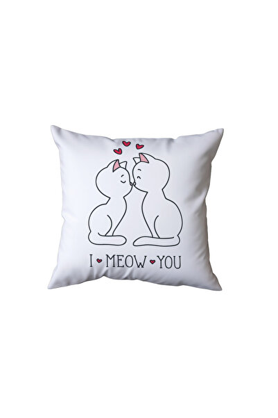 Beramussa I Meow You Pillow, Gift for a Loved One