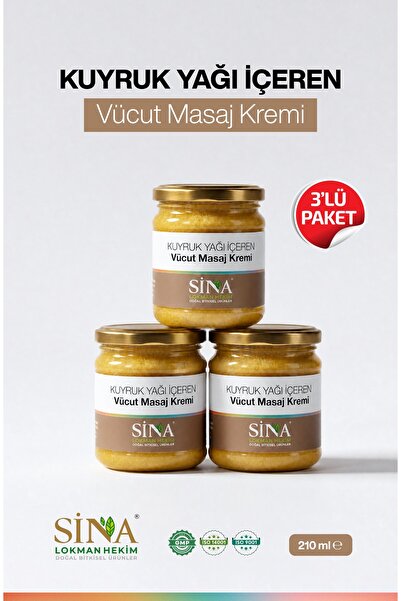 KUYRUK YAĞI İÇEREN VÜCUT MASAJ KREMİ