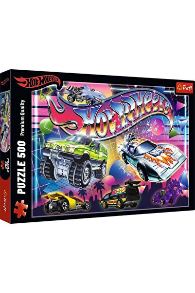 Trefl Hot Wheels 1980s Puzzle, 500 Pieces