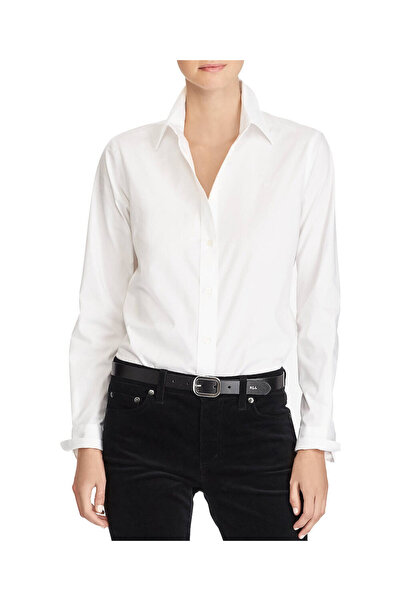 Ralph Lauren Γυναικείο Jamelko Πουκάμισο Λευκό 200684553001-White