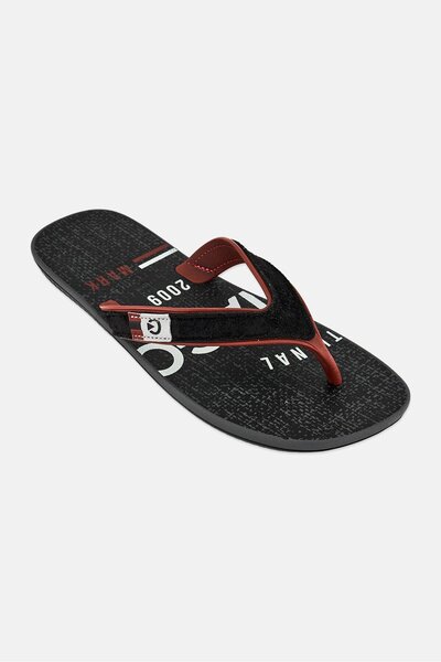 Cartago Men Dakar Slip On Slippers, Black