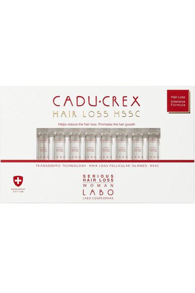 Labo Suisse Ампули-серум против косопад за скалп за жени, 20 x 3.5 мл