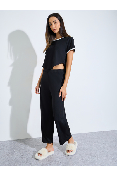 Styli Sloid Tee & Pants Pajama Long Sets