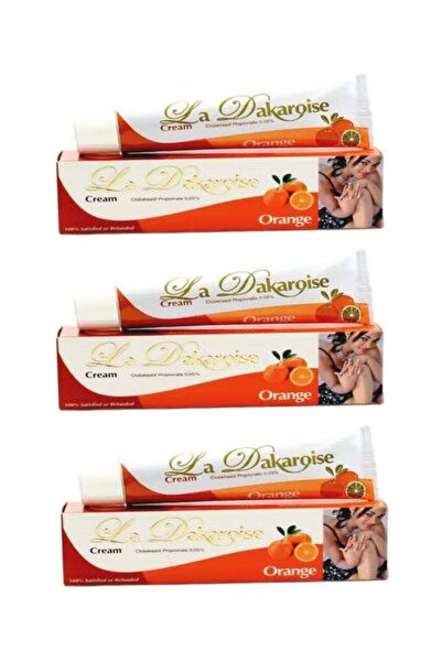 La Dakaroise Orange Lightening 3 Piece Cream