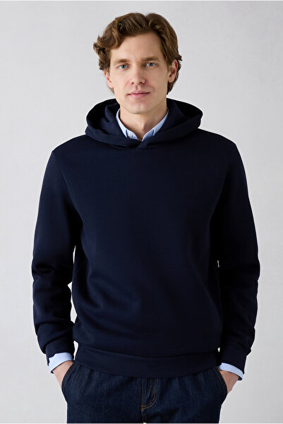 Kiğılı Hooded Regular Fit Cotton Sweatshirt