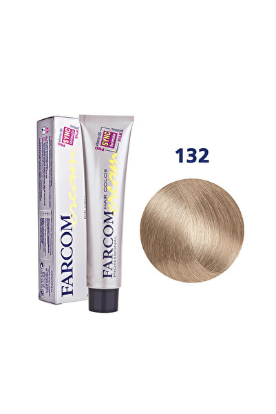 Other FARCOM Μόνιμη Κρέμα Βαφής 60ml 132 ΠΟΛΥ ΑΝΟΙΧΤΟ ΞΑΝΘΟ ΜΠΕΖ