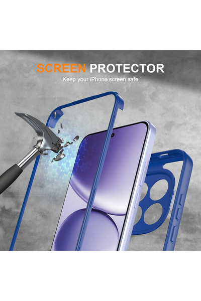 Techsuit Husa pentru Xiaomi 17T Pro, ColorVerse 360 Series + Screen Protector, protectie antisoc