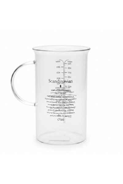 AKDC Olala Scandinavian Glass Measuring Cup 750 ml