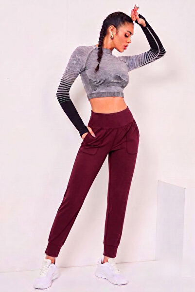 GENIUS STORE Women's Jogger Sweatpants Stretchy High Waist Jogger Sweatpants