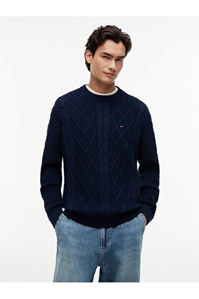 Tommy Hilfiger Tjm Erkek Regular Classic Flag Kazak
