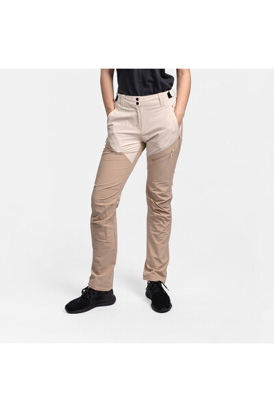 NORTHFINDER Pantaloni de drumeție pentru femei 4-way stretch PLARET1, Bej