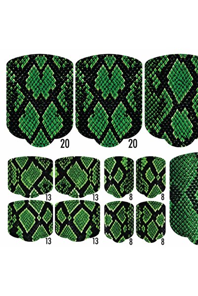 GELAXYO PEDI WRAPS ANIMAL COUTURE AC-01 CU 38 DE WRAPURI, 26 DECORAȚIUNI, PIL...