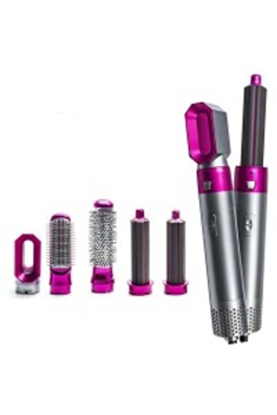 OEM Perie Electrica Multifunctionala 5 in 1 Cu Aer Cald 1000W - Set Complet S...