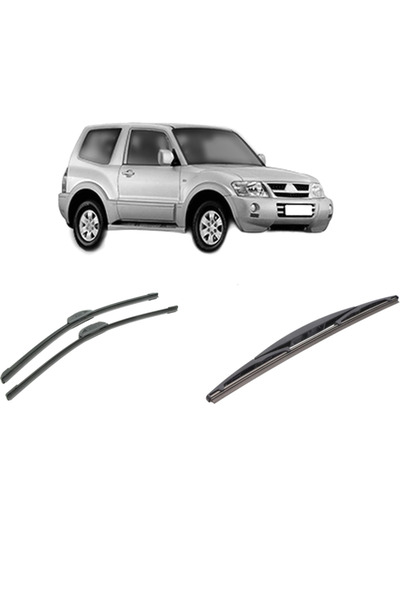 Bosch Σετ 3 υαλοκαθαριστήρων MITSUBISHI PAJERO CLASSIC (V2_W, V6_W, V7_W) 200...