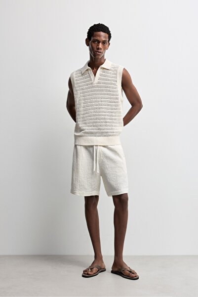 LEFTIES Dokulu jogger bermuda