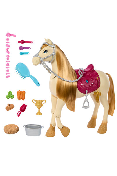 Barbie Cal interactiv conic, care dansează, cu sunete și accesorii pentru coa...