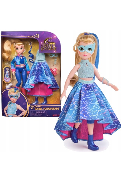 Spin Master Toys Far East Academia Unicorn: Păpușă de lux Isabel Masquerad