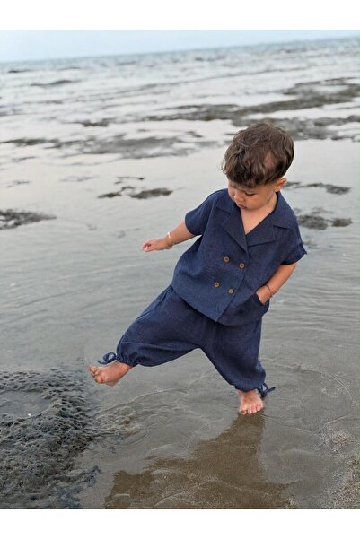 bohemiankids baby wear Εποχιακό σετ με τζιν εμφάνιση
