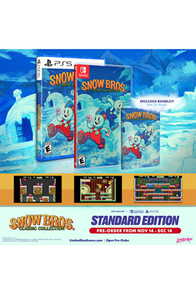 Limited Run Games Snow Bros. Κλασική Συλλογή Παιχνίδι για Switch