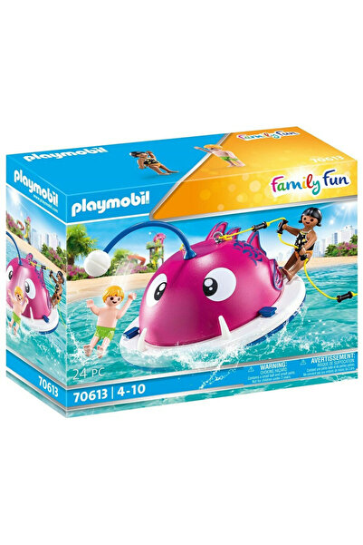 Playmobil Οικογενειακή Διασκέδαση Πλωτό Φουσκωτό Πάρκο (70613)