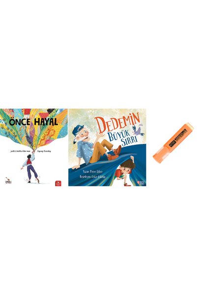 Redhouse Kidz Yayınları Önce Hayal + Dedemin Büyük Sırrı 2 Kitap Set Pens Hd
