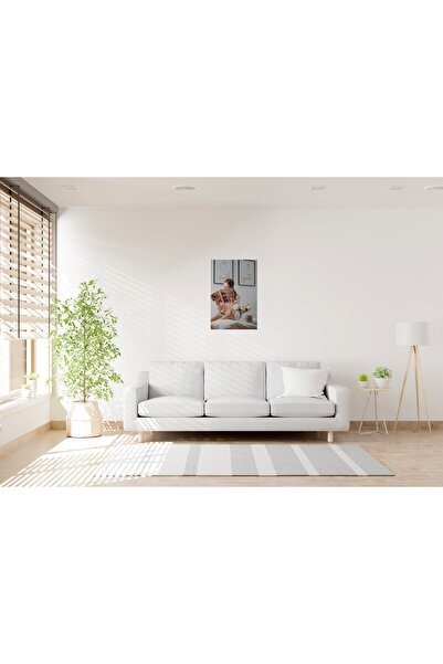 Genel Markalar Minimalist Bohem Cizgi Sanati Tablo 109 Kanvas Tablo