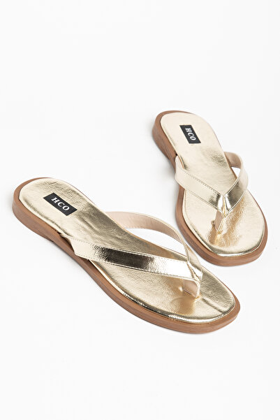 HCO SHOES شبشب نسائي مسطح غير قابل للانزلاق