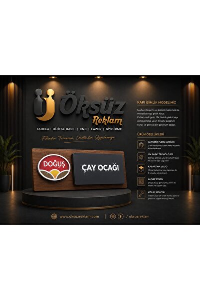 ÖKSÜZ REKLAM KAPI İSİMLİĞİ