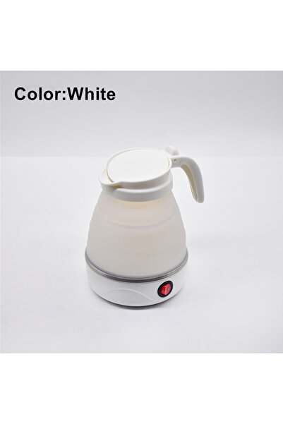 Choice3 100V-127V US Plug White JFBONIN 0.6L Mini Folding Kettle Portable Wat...