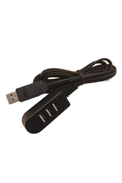 Choice3 1 قطعة شاحن USB متعدد الوظائف 3 في 1 أسود بطول 1.18 متر مع محول ومنفذ...