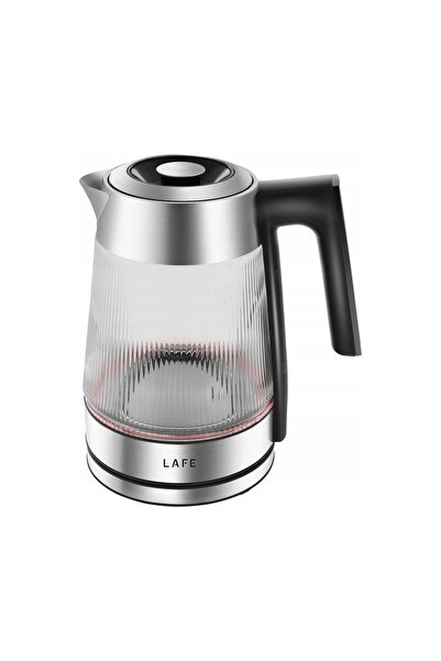 Lafeber's Fierbător electric din sticlă cristal Lafe 2200 W 1.8 L Argintiu
