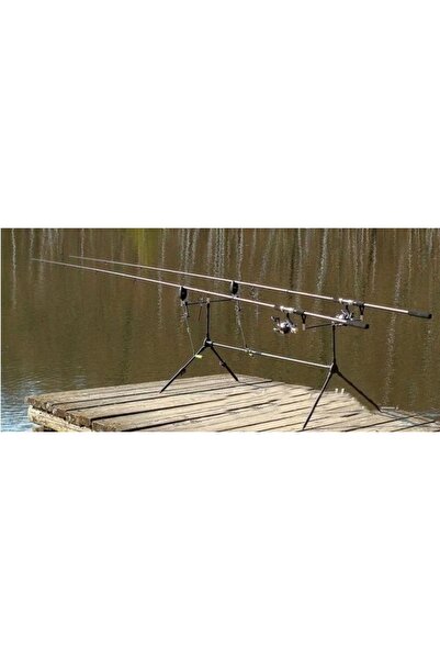 Miracle Fish Suport pentru monturi de pescuit la crap, pentru 3 lansete, cu h...