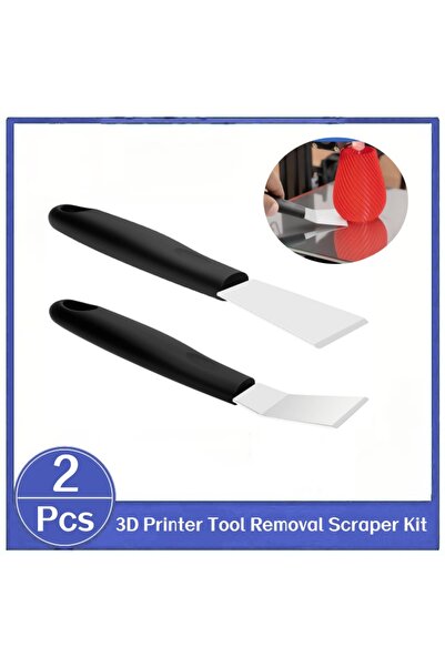 Choice Removal Kit 3D Printer Tool Removal Scraper Kit, Curved and Straight E...