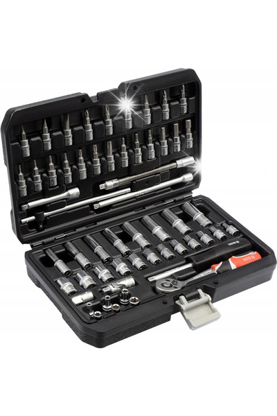VOREL by YATO 56El Yato Yt-14501 Set Chei Tubulare și Biți