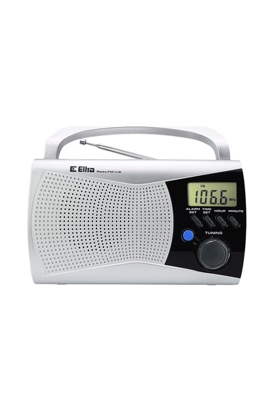 ELTRAZONE Receptor radio fără fir, alimentat cu baterii, Kinga 2 Silver Eltra